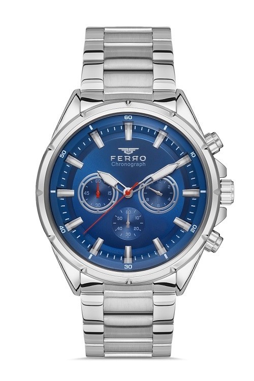 Ferro Gumus Celik Kordon Erkek Kol Saati FM31291A-A3