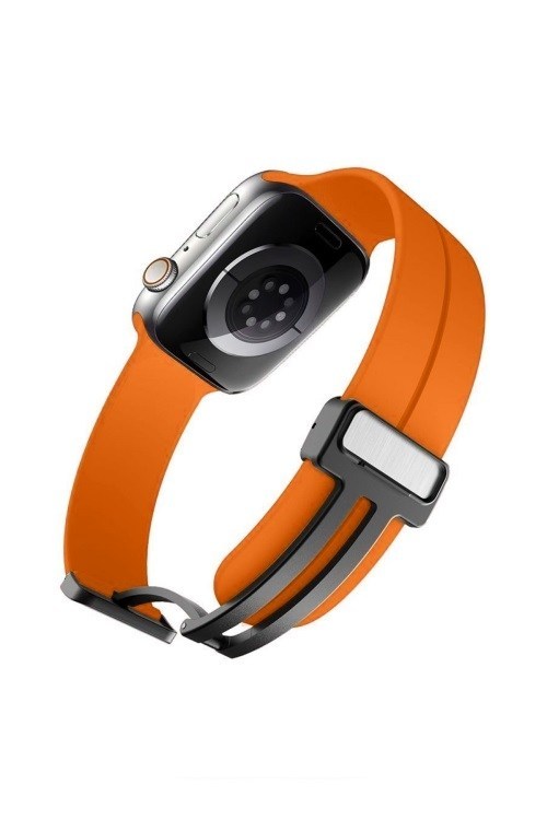 Turuncu Silikon 44 mm Saat Kordonu FSWMTK-T